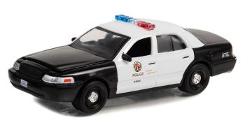 GREEN44970-E - FORD Crown victoria Police Interceptor 2001 du film DRIVE 2011 sous blister