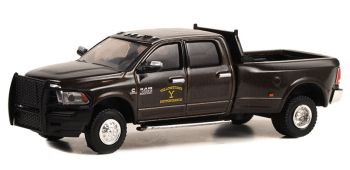 GREEN44980-F - RAM 3500 Laramie Dually 2017 Marron de la série TV YELLOWSTONE sous blister