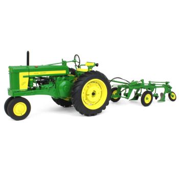 ERT45691 - JOHN DEERE 620 row-crop avec charrue 555 – héritage précision