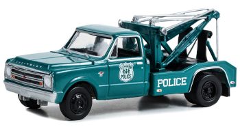 GREEN46120-A - CHEVROLET C-30 1967 Police de New York de la série DUALLY DRIVERS sous blister