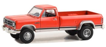GREEN46130-B - DODGE Ram D-350 Dually  1989 Rouge de la série DUALLY DRIVERS sous blister