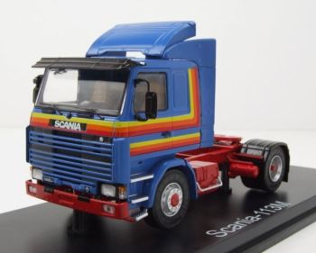 PRX47213 - SCANIA 113M 4x2 1987 Bleu avec décor