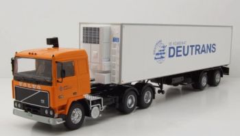 PRX47217 - VOLVO F12 6x4 1980 avec remorque frigo 2 Essieux - DEUTRANS