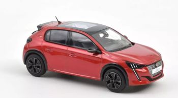 NOREV472836 - PEUGEOT 208 GT Pack 2022 Rouge Elixir