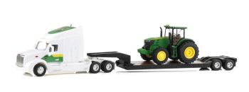 ERT47679 - PETERBILT 579 6x4 avec porte engins et JOHN DEERE 7290R