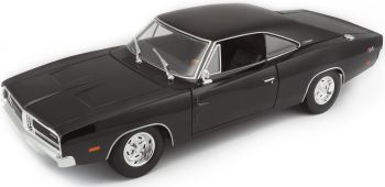 MST31387BL - DODGE Charger R/T 1969 Noir