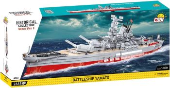 COB4833 - Cuirassé BATTLESHIP YAMATO - 2665 Pièces