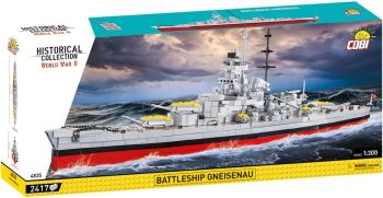 COB4835 - Cuirassé BATTLESHIP GNEISENAU - 2417 Pièces