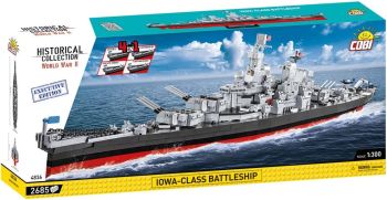 COB4836 - Cuirassé IOWA-CLASS BATTLESHIP Edition Exclusive – 2685 pièces