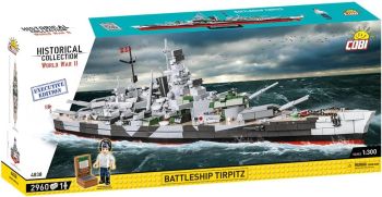 COB4838 - Cuirassé BATTLESHIP Tirpitz LD.ED Édition Exclusive – 2960 Pièces