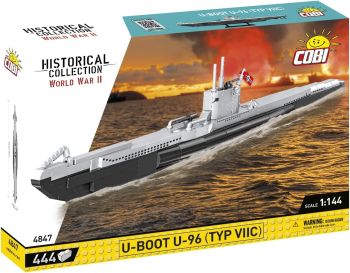 COB4847 - Sous-marin U-BOOT U-96 Type VIIC – 444 Pièces