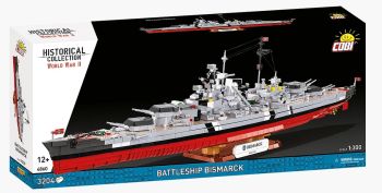 COB4860 - Cuirassé BISMARCK - 3204 pièces