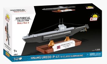 COB4861 - Sous-Marin classe U HNoMS Uredd P-41 - 142 pièces