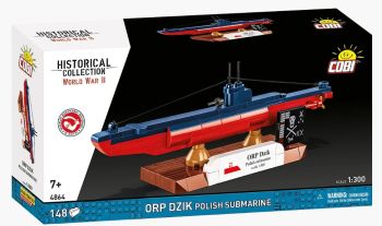 COB4864 - Sous-Marin polonais ORP Dzik - 148 pièces