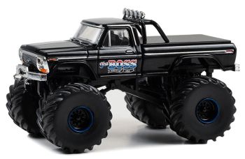 GREEN49130-B - FORD F-250 Ranger 1979 Monster truck THE BOSS de la série KINGS OF CRUNCH sous blister