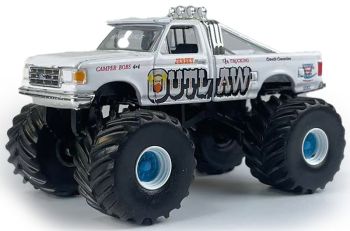 GREEN49160-C - FORD F-150 1988 Monster truck - JERSEY OUTLAW de la série KINGS OF CRUNCH sous blister