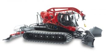 JC4960 - Dameuse PISTENBULLY 800W avec treuil et marquage noir