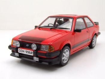 SUN4996R - FORD escort MKIII RS1600i 1984 rouge