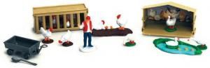 NEW05485B - Lot de Poules et Oies avec accessoires