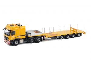 WSI10095 - MERCEDES Actros 6X4 avec semi porte engin telescopique LIEBHERR