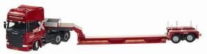 NZG827/01 - SCANIA R 6X4 avec Remorque Porte Engin NOOTEBOOM 2 essieux