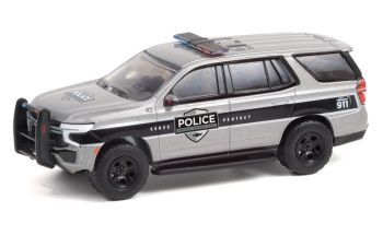 GREEN42960-F - CHEVROLET Tahoe Police Poursuit 2021 sous blister