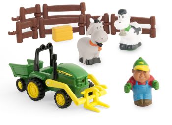 BRI43068 - Coffret de la ferme avec tracteur et accessoires
