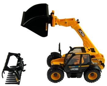 BRI43241 - Télescopique JCB 542-70 avec accessoires inclus