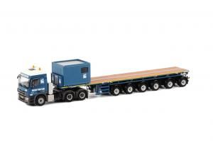 WSI10116 - MERCEDES Actros avec plateau 6 Essieux SARENS