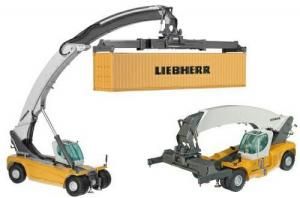 NZG636 - Chariot porte container LIEBHERR LRS 645