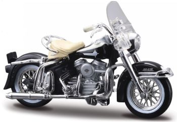 MST458 - HARLEY DAVIDSON FLH Duo Glide 1962 Noire