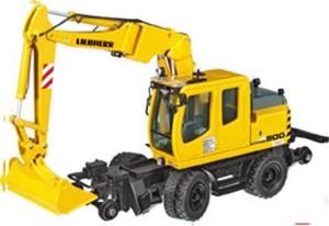 NZG803 - Pelle sur rail A900C ZW LIEBHERR