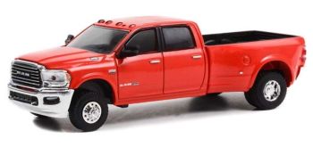 GREEN46090-E - DODGE RAM 3500 rouge 2021 de la série DUALLY DRIVERS sous blister