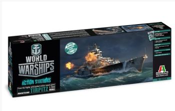 ITA46504 - Bateau Tirpitz WORLD OF WARSHIPSà peindre