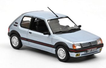 NOREV471723 - PEUGEOT 205 GTi 1.6 1988 Bleu Topaze