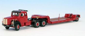 NZG583/05 - SCANIA LT110 Avec remorque NOOTEBOOM
