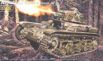 HEL81133 - RENAULT R35 & Canon de 25