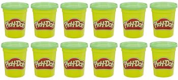 HASE4828 - 12 pots de pâte à modeler Play-doh – Verte