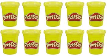 HASE4829 - 12 pots de pâte à modeler Play-doh – Jaune