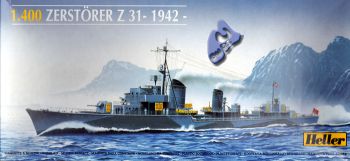 HEL81010 - ZERSTÖRER Z 31 -  1942
