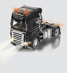 ARCHIVE252 - CAMION SCANIA TOPLINE Radio télécommandé Sans télécommande