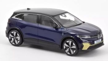 NOREV517922 - RENAULT Megane E-Tech 100% Electric 2022 Bleu nocturne et noir