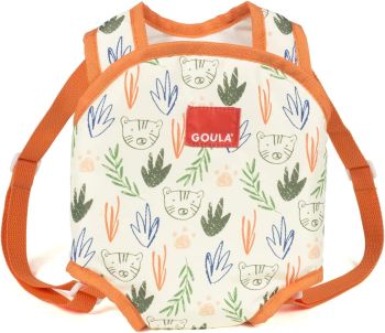 GOA52047 - Porte bébé pour poupées tissus Jungle