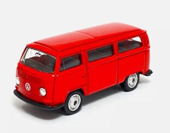 WEL52336ROUGE - VOLKSWAGEN bus Type 2 1972 Rouge