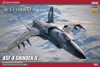 HAW52348 - Avion de combat ACE 7 - Skies unknown ASF-X Shinden II à assembler et à peindre