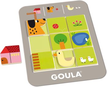 GOA53168 - Puzzle logique ferme | dés 3 ans