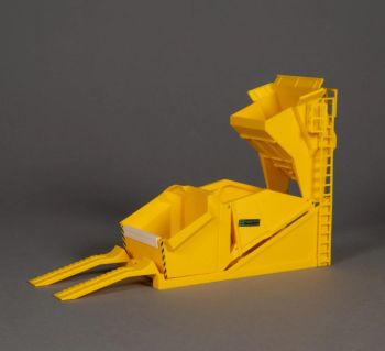 MSM5415/02 - Unité de manutention 2x9 m³ Jaune - L.178.7 x l.57.5 x H.114.7 mm