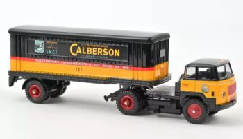 UNIC Esterel 4x2 avec semi remorque 1 essieux CALBERSON