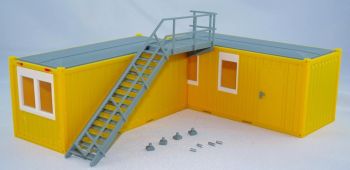 Village de bungalow de chantier Type C – miniature