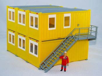 MSM5554/01 - Village de bungalow de chantier Type E – miniature